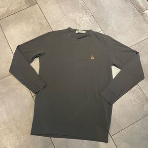 Burberry Gray Long Sleeve Tee